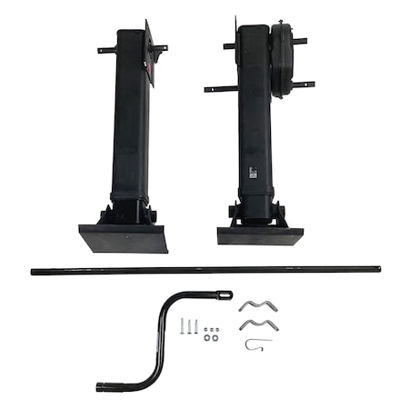 Holland Landing Gear Assy, Mark V Legs W/ 4.9 In. Tall 12 X 11.5 Sand Shoe 18.8 In. Travel, Universal Mount LGS-5A105